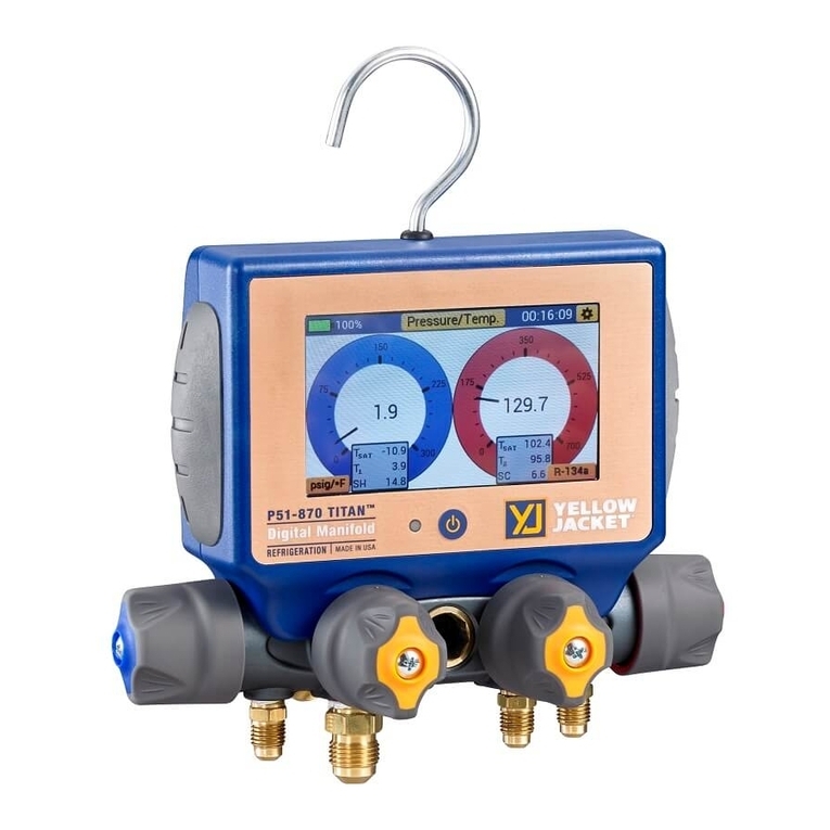 yellow jacket TITAN P51-870 user manual yellow jacket TITAN P51-870 user manual