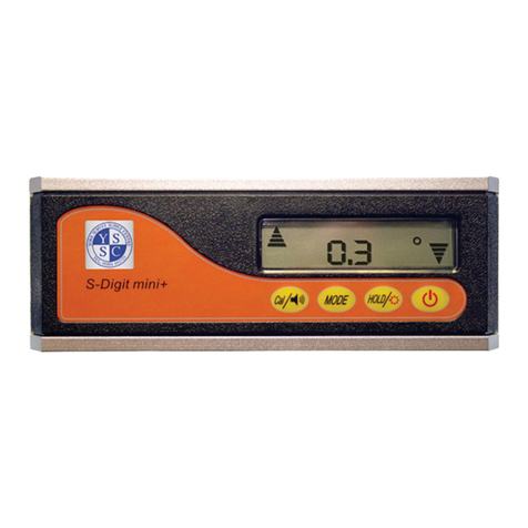 York Survey Supply S-Digit Mini+ 263040 operating instructions York Survey Supply S-Digit Mini+ 263040 operating instructions