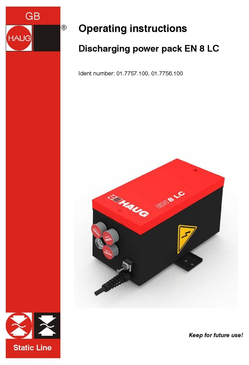 Haug EN 8 LC User manual Haug EN 8 LC User manual