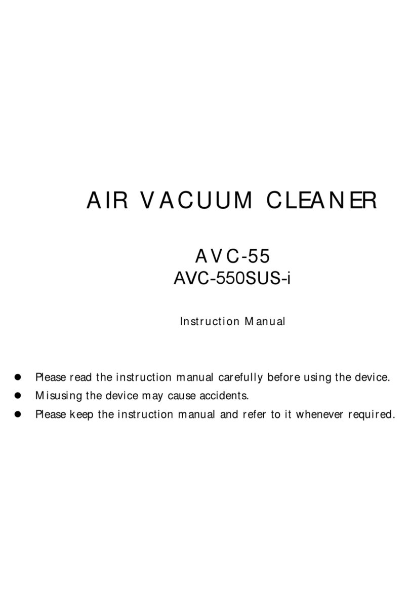 AQUASYSTEM AVC-550SUS-i instruction manual