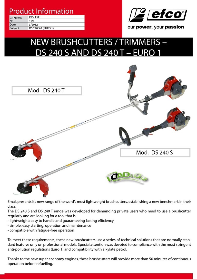Efco DS 240 S User manual