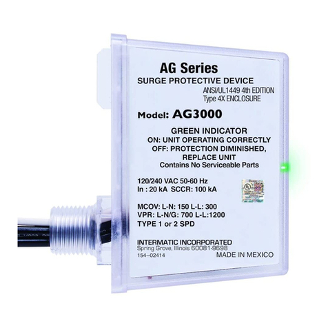 Intermatic AG3000 Installation instruction