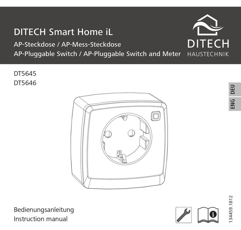 DITECH DT5645 instruction manual
