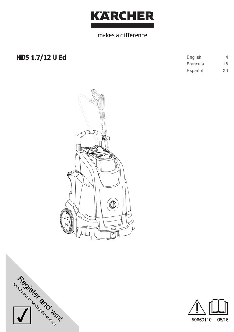 Kärcher HDS 1.7/12 U Ed User manual