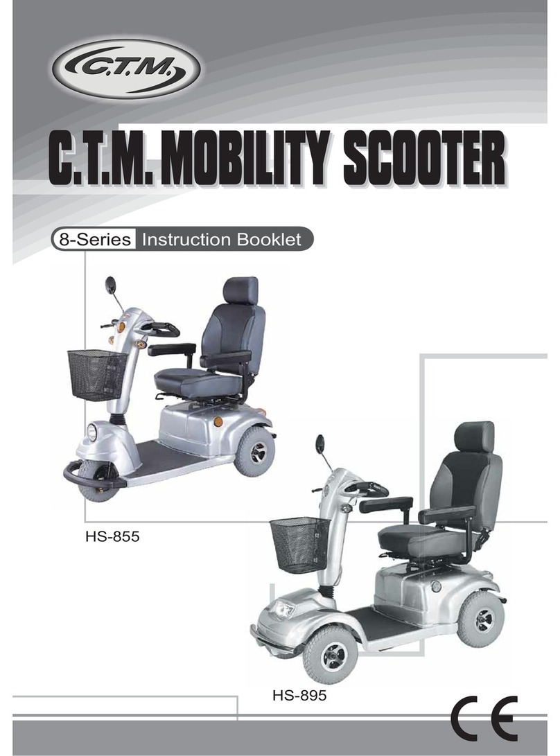 C.T.M. HS-855 Instruction booklet