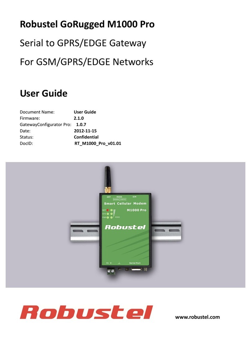Robustel GoRugged M1000 Pro user guide