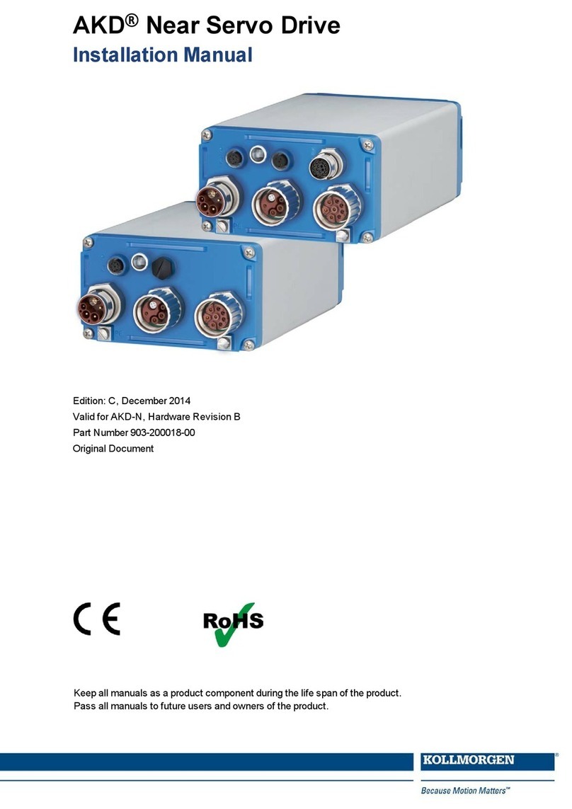 Kollmorgen AKD-N00607 User manual Kollmorgen AKD-N00607 User manual
