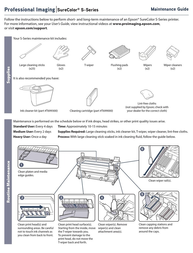 Epson SureColor S Series Operating manual