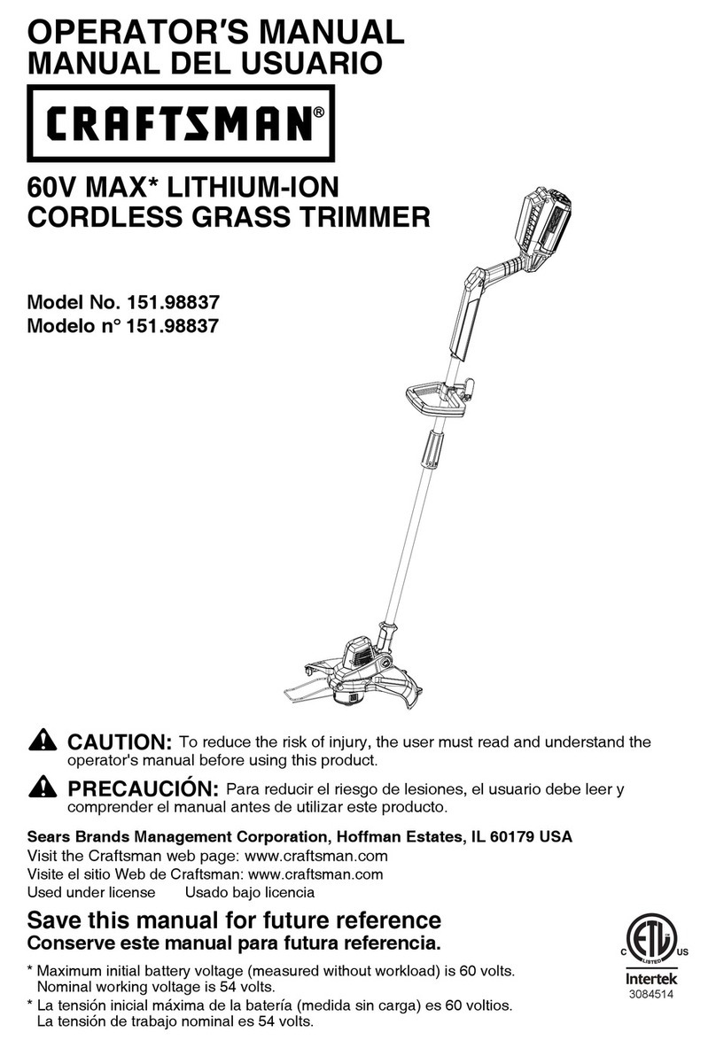 Craftsman 151.98837 Operator's manual