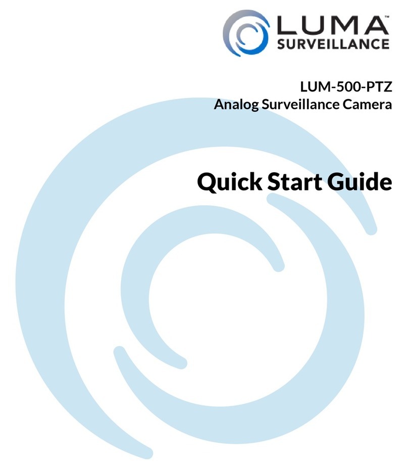 Luma Surveillance LUM-500-PTZ User manual