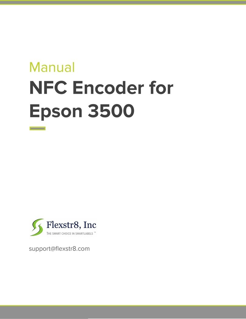 Flexstr8 NFC Encoder for Epson 3500 manual