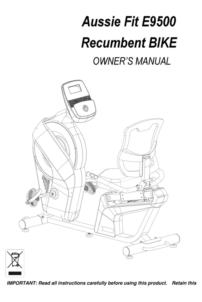 Aussie Fit E9500 owner's manual