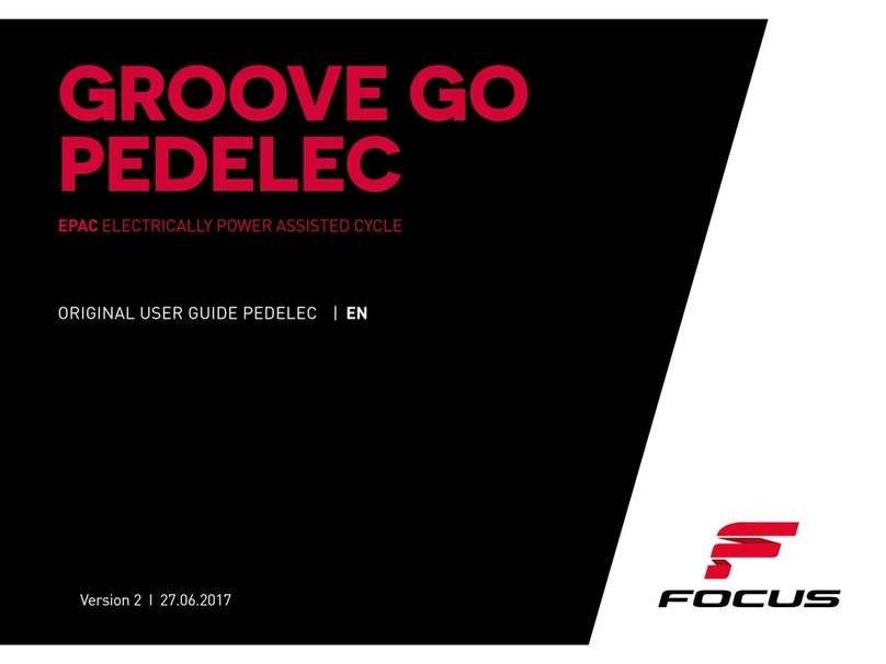 foc.us PEDELEC Groove Go User manual