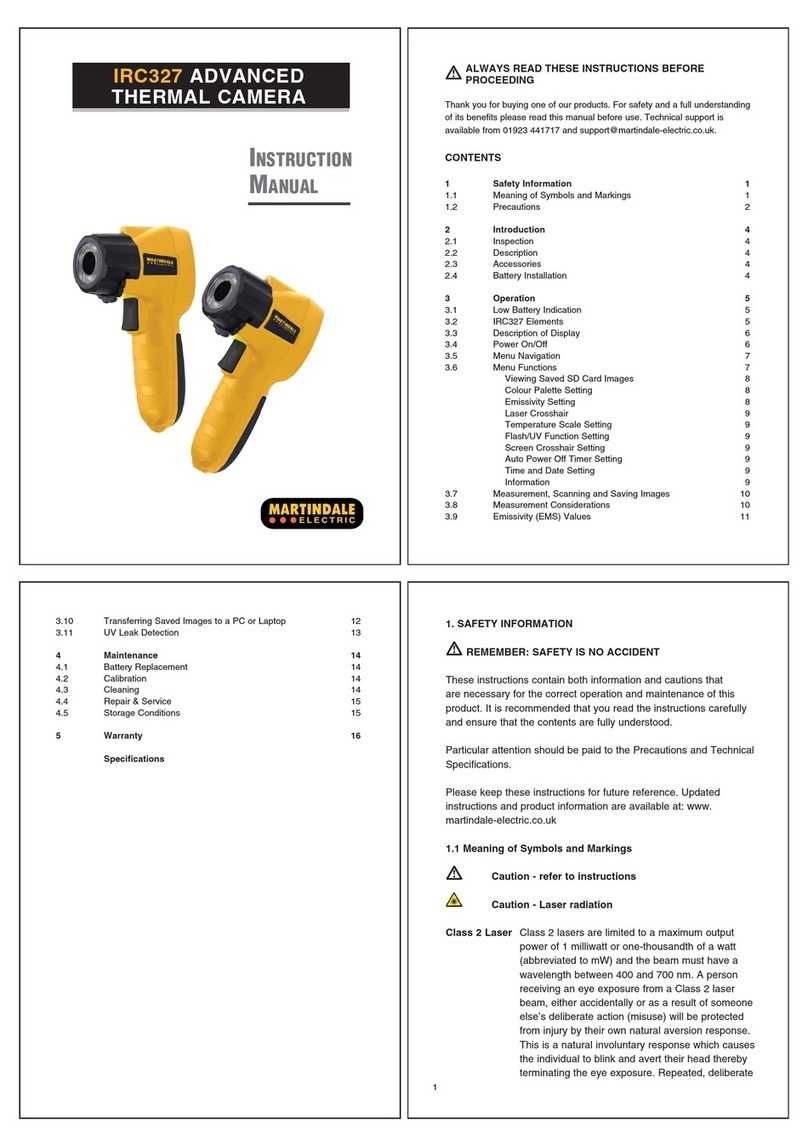MARTINDALE IRC327 User manual