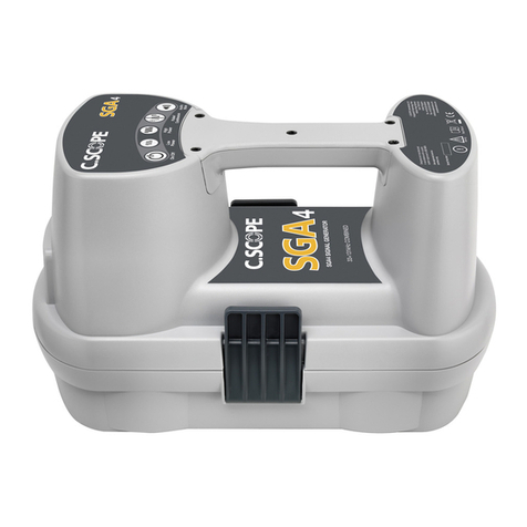 C-SCOPE CXL4 instruction manual
