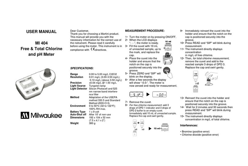 Milwaukee MI 404 User manual
