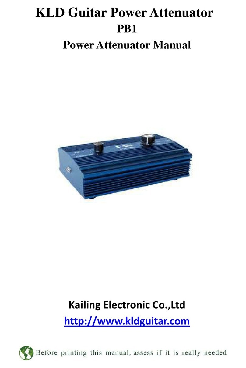 KLD PB1 manual