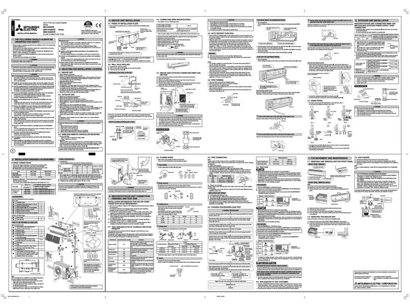 Mitsubishi Electric MS-GA80VB User manual