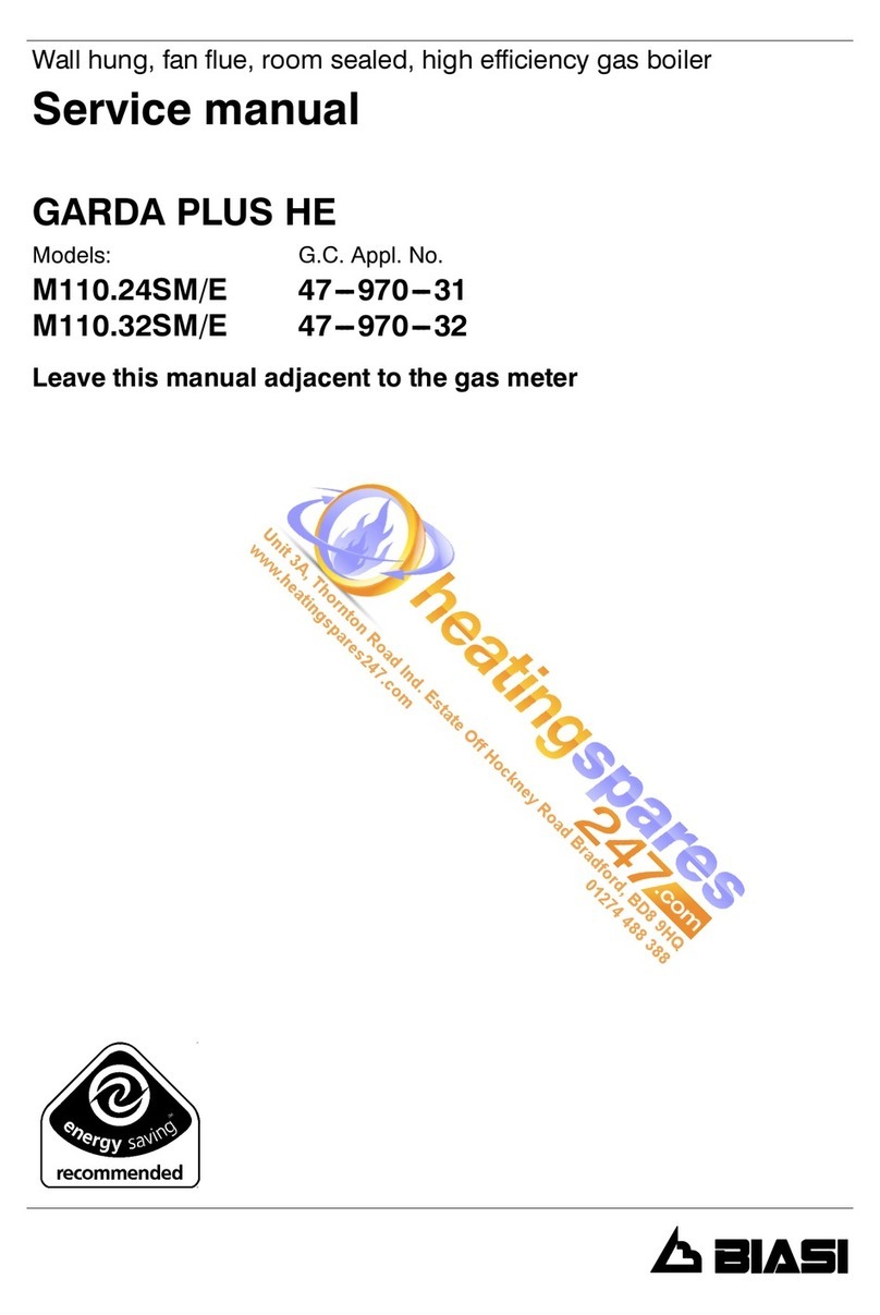 Biasi M110.24SM/E User manual Biasi M110.24SM/E User manual