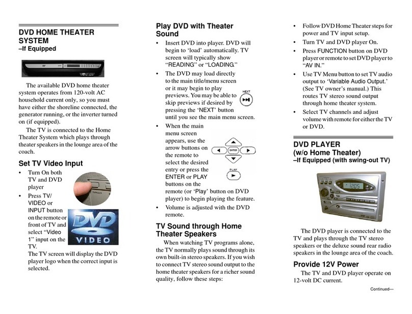 Winnebago OUTLOOK 2007 User manual