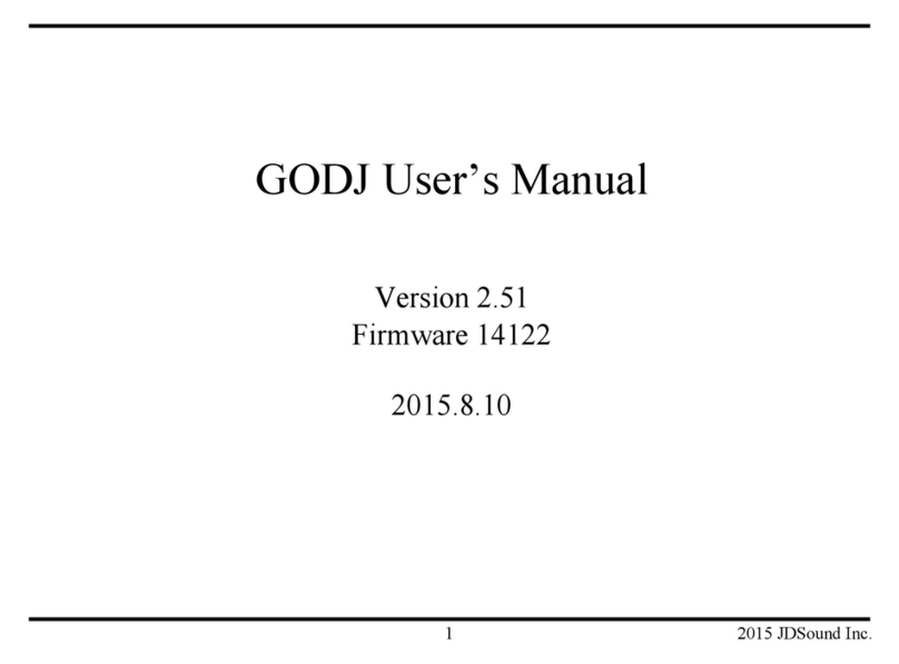 JDSound GODJ user manual