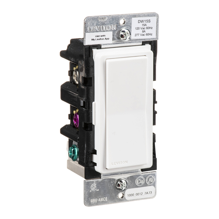 Leviton decora smart DW15S User manual