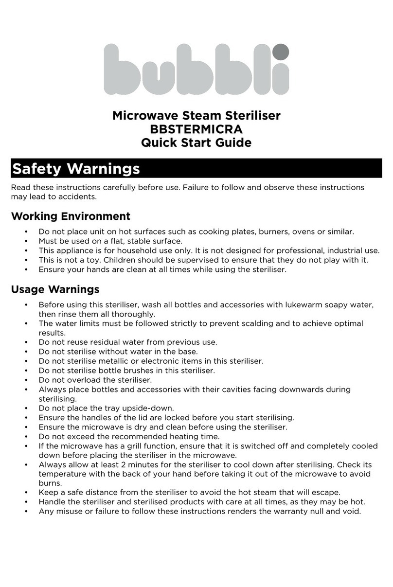 Bubbli BBSTERMICRA User manual