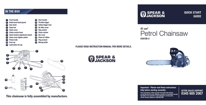 Spear & Jackson CS4100-3 User manual Spear & Jackson CS4100-3 User manual