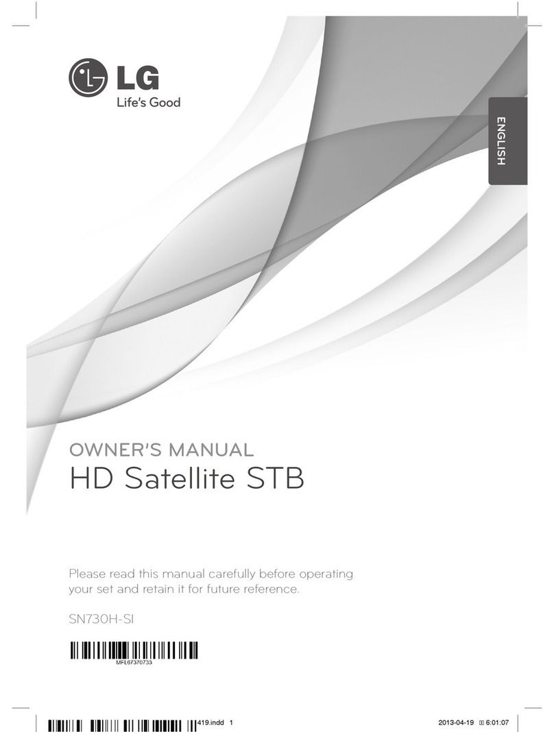 LG SN730H-SI owner's manual