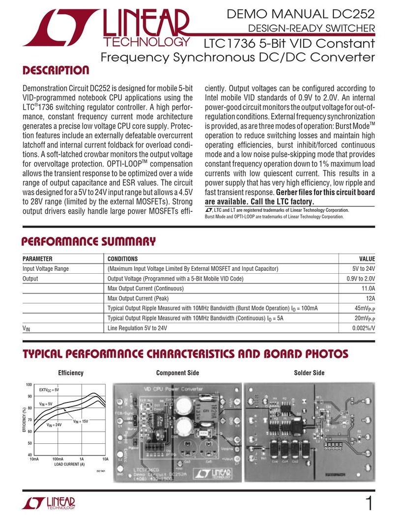 Linear Technology DC252 Quick setup guide