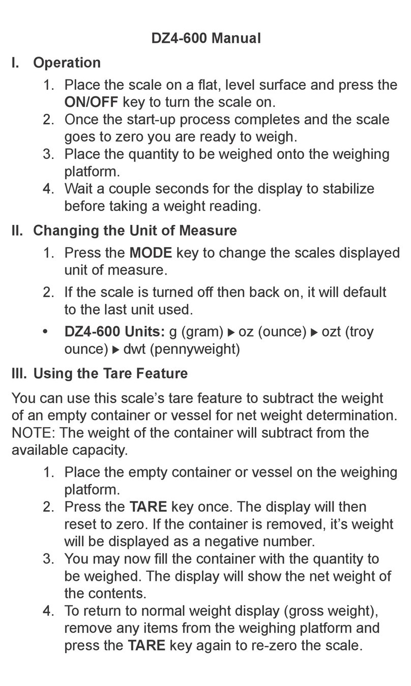 Digit Z DZ4-600 manual