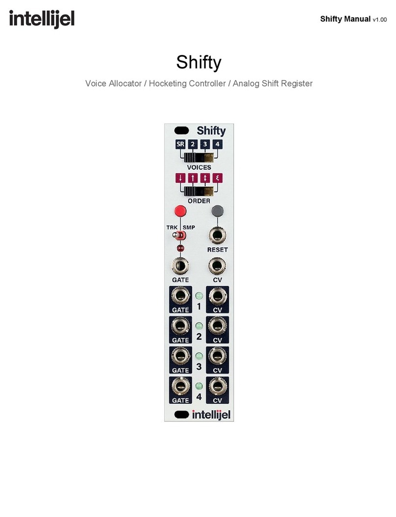 Intellijel Shifty manual Intellijel Shifty manual