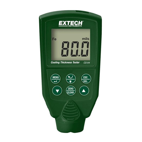 Extech Instruments CG104 User manual