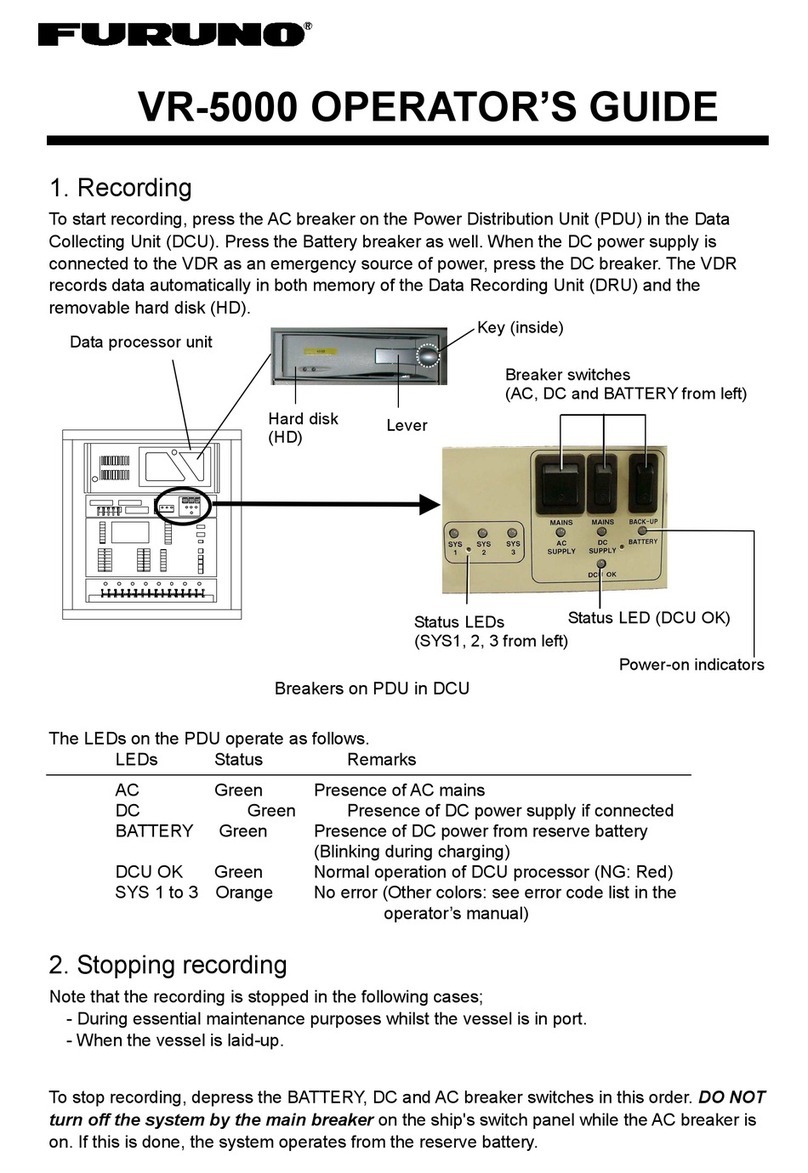 Furuno VR-5000 Manual