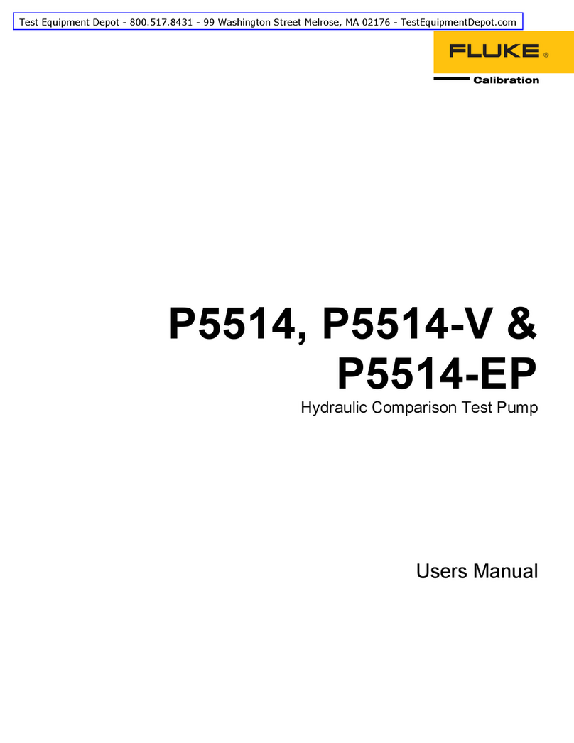 Fluke P5514 user manual