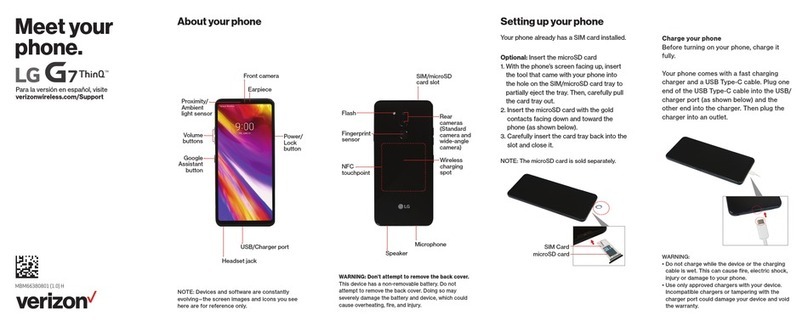 LG G7 ThinQ Quick setup