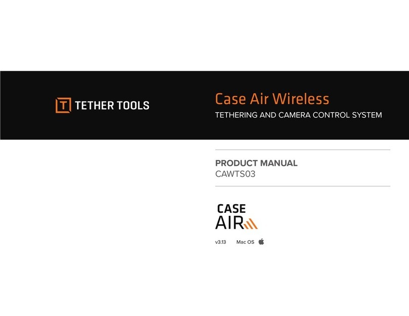 Tether Tools Case Air Wireless CAWTS03 product manual