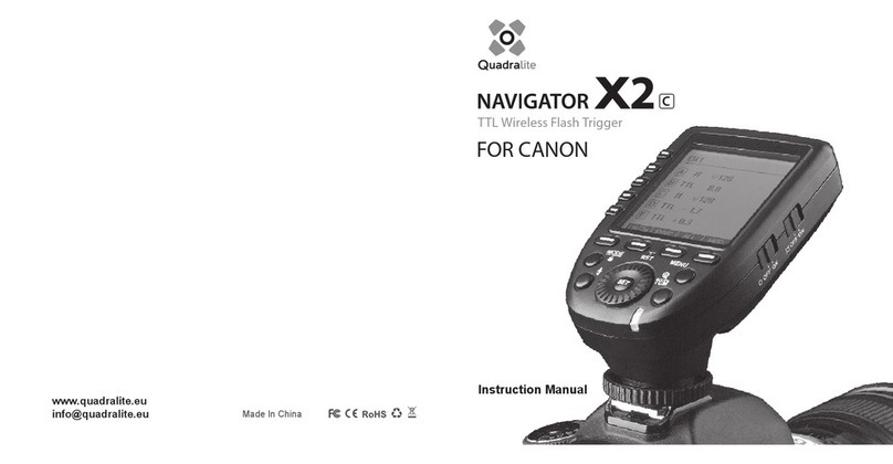 Quadralite NAVIGATOR X2 C instruction manual