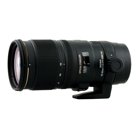 Sigma APO50-150mm F2.8 EX DC OS HSM User manual