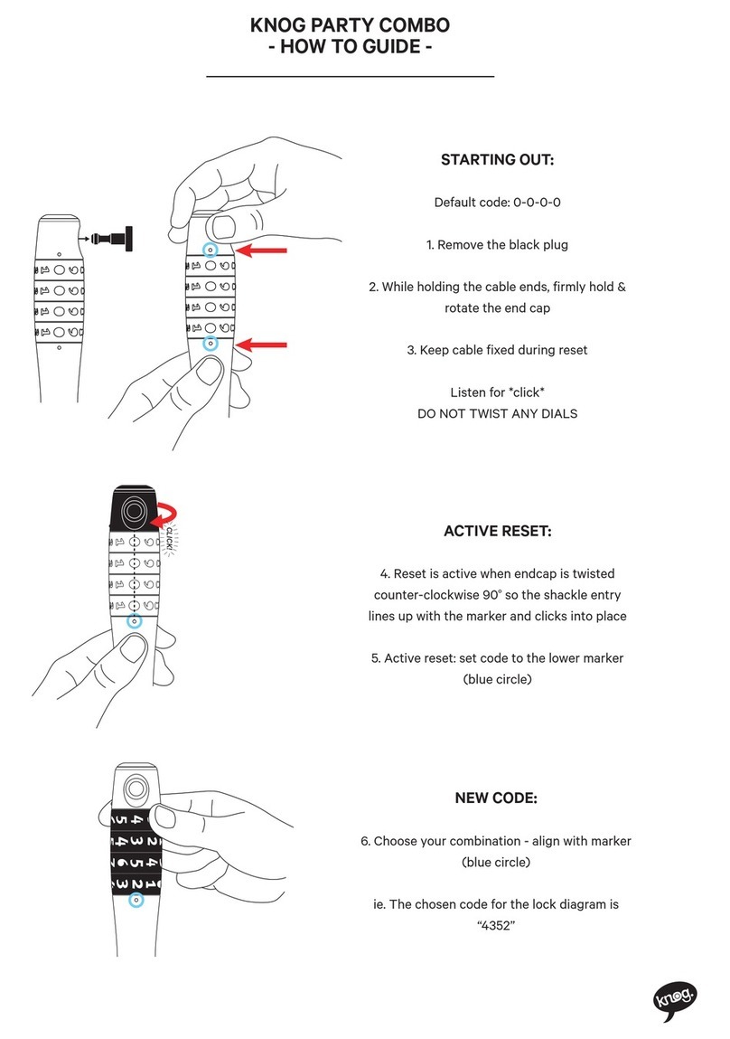 Knog PARTY COMBO How-to guide