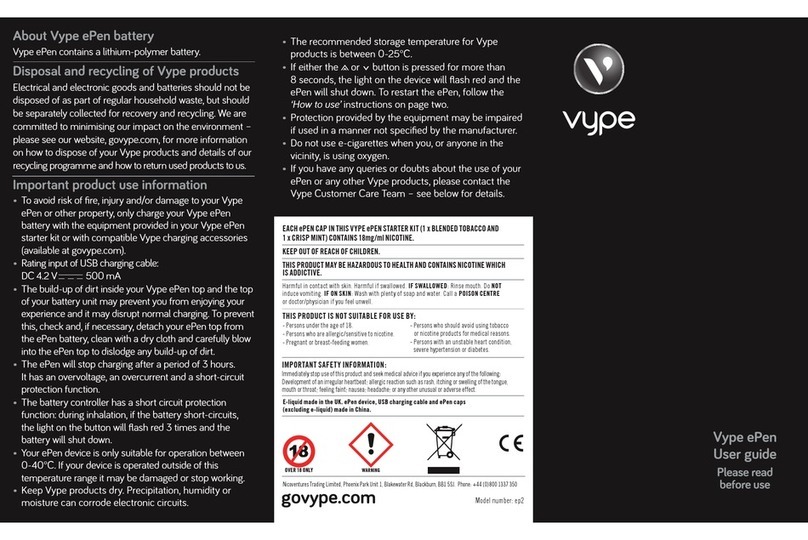 Vype ePen user guide