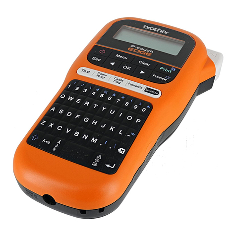 Brother P-touch PT-E105 User manual