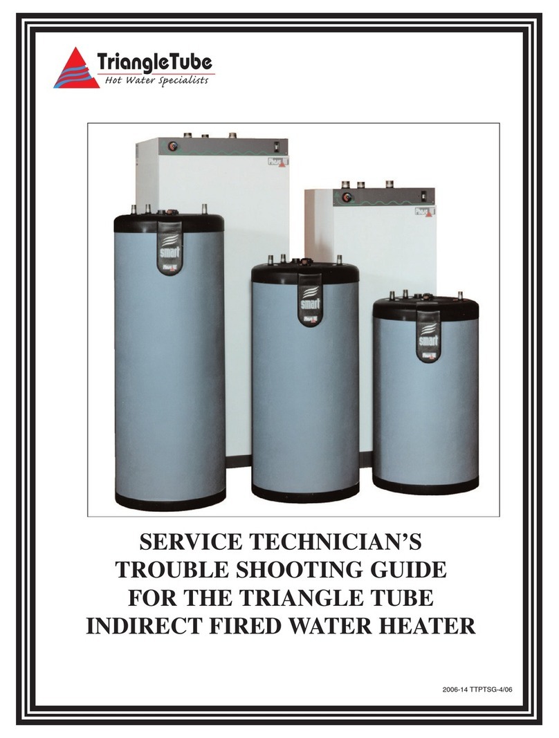 TriangleTube TR-20 Service technician guide TriangleTube TR-20 Service technician guide
