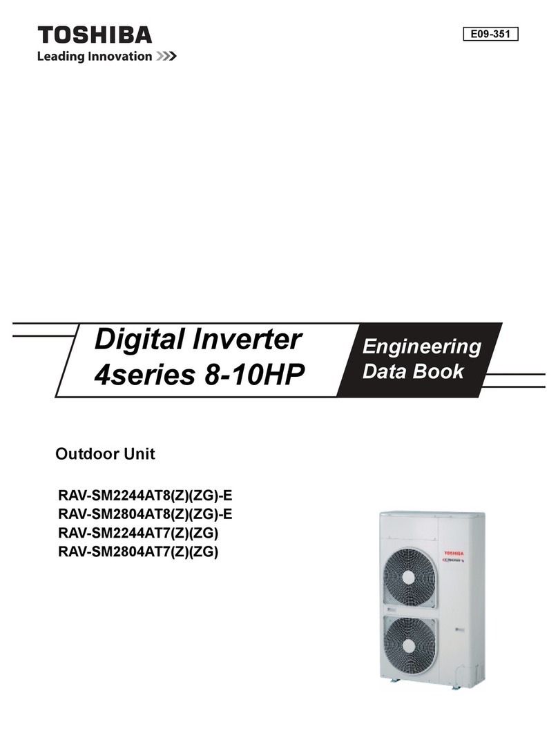 Toshiba RAV-SM1104UT-E Product guide