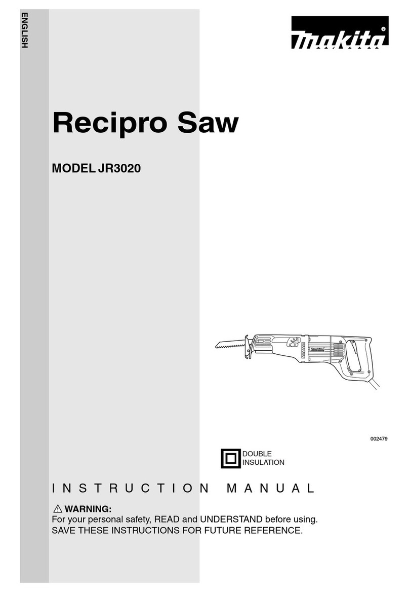 Makita JR3020 User manual