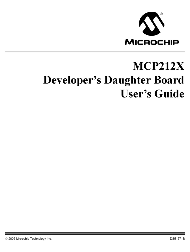 Microchip Technology MCP212X User manual