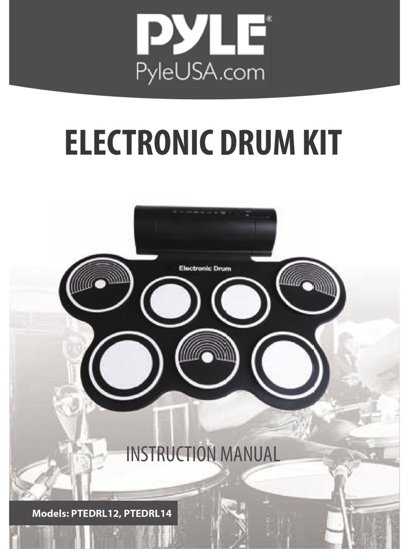 Pyle PTEDRL12 User manual