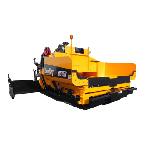 LeeBoy 8515D Operation, service & parts manual