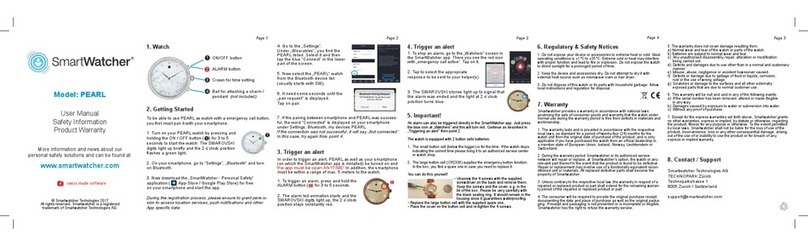 SmartWatcher PEARL user manual