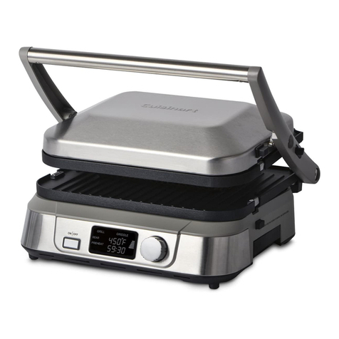 Cuisinart Griddler Five GR-5C Series Service manual